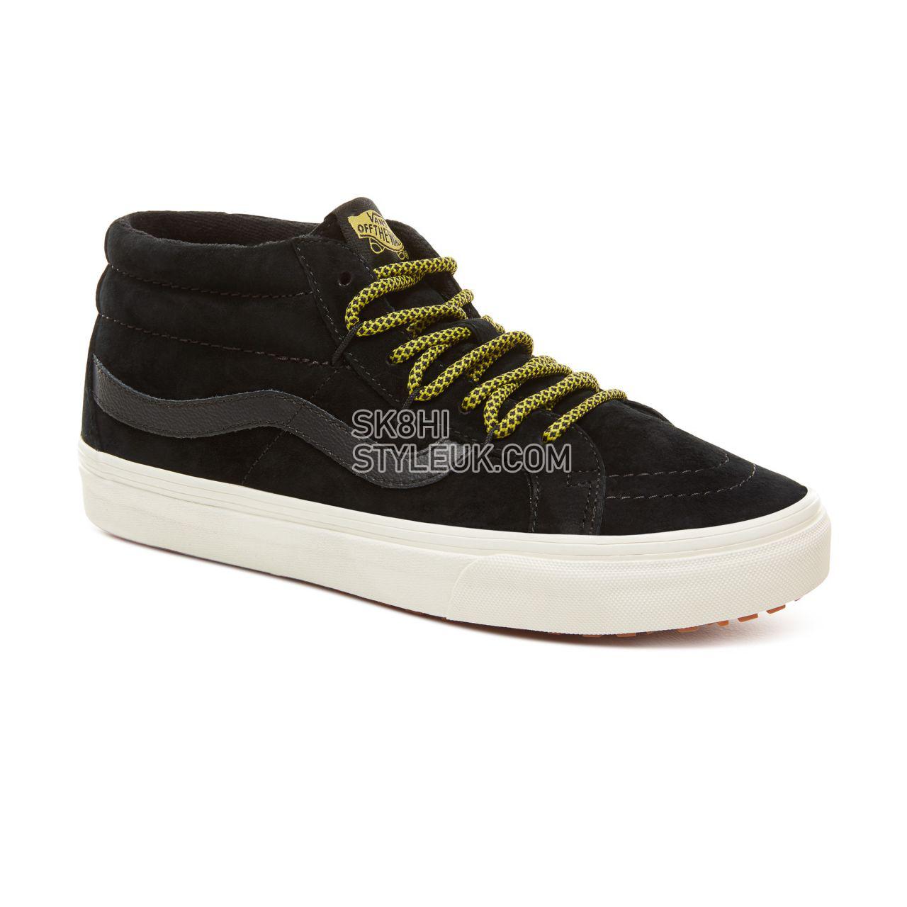 Vans Sk8-Mid Reissue Ghillie MTE Classic Mens Womens - (Mte) Black/Marshmallow VA3TKQI28 Shoes