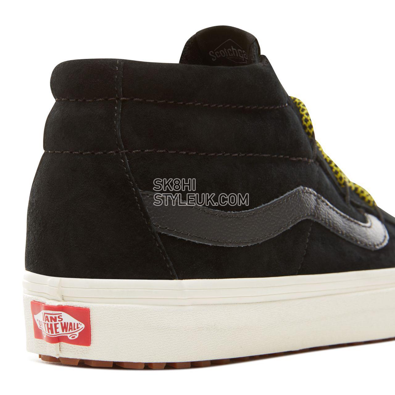 Vans Sk8-Mid Reissue Ghillie MTE Classic Mens Womens - (Mte) Black/Marshmallow VA3TKQI28 Shoes