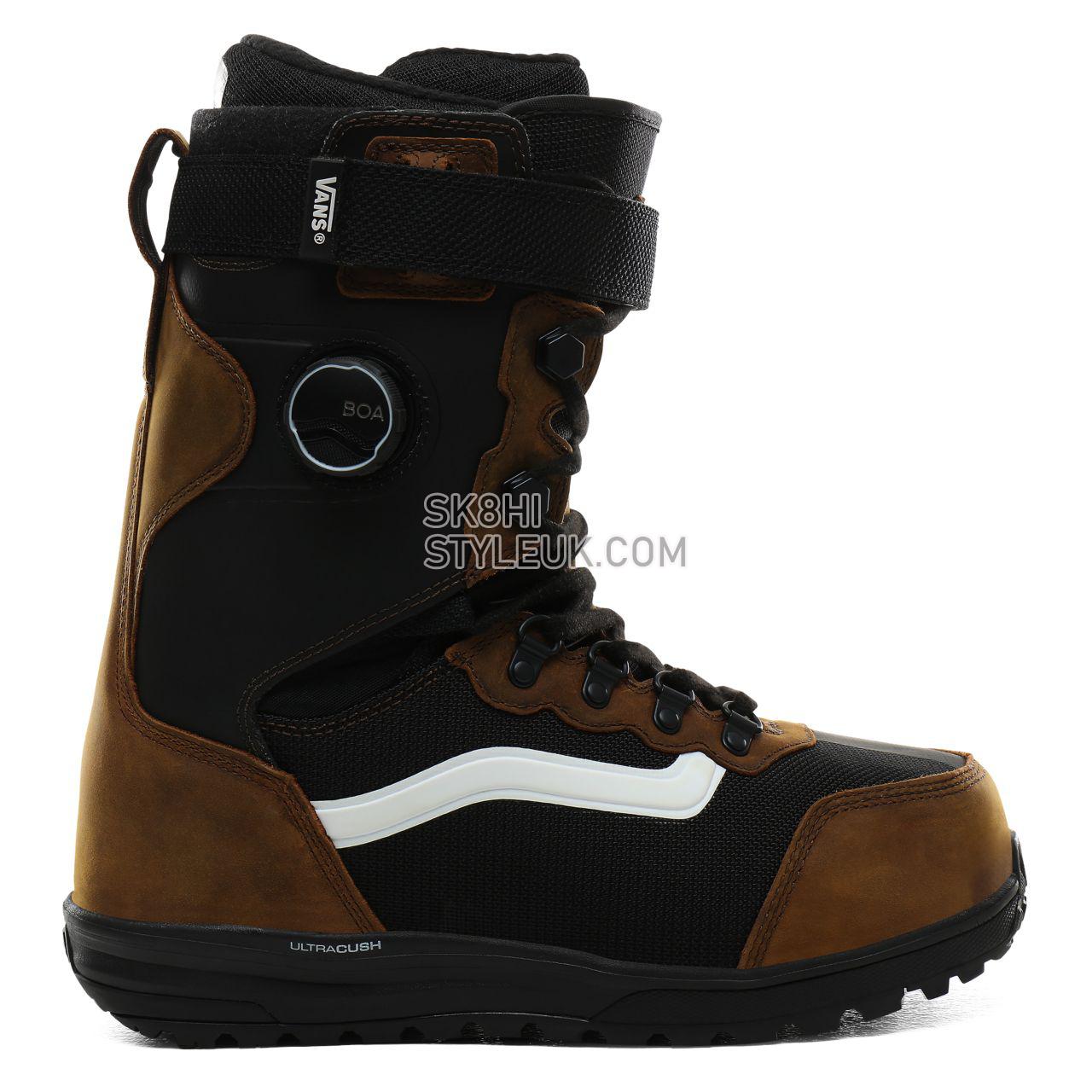 Vans Pat Moore Infuse Snowboard Boots Mens Womens - (Pat Moore) Brown/Black VN0A3DILT0Z Shoes