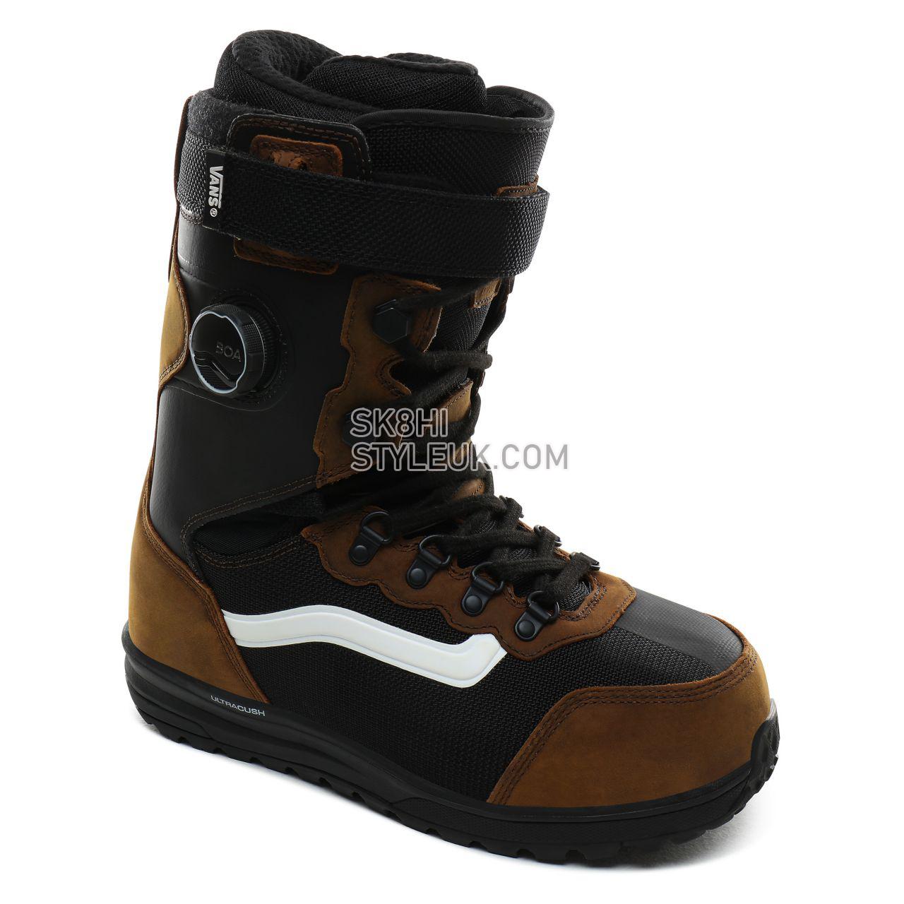 Vans Pat Moore Infuse Snowboard Boots Mens Womens - (Pat Moore) Brown/Black VN0A3DILT0Z Shoes