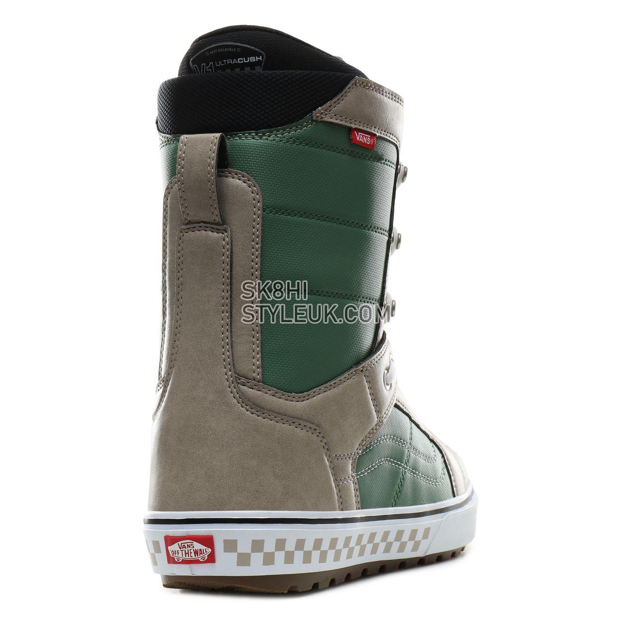 Vans Jake Kuzyk Hi-Standard OG Snowboard Boots Mens Womens - (Jake Kuzyk) Green/Khaki VN0A3TFJT0X Shoes