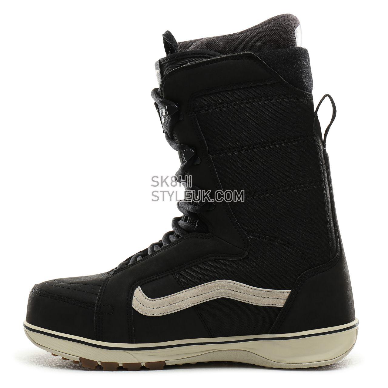 Vans Hi-Standard Pro Snowboard Boots Mens Womens - Black/Off-White VN0A3TFK2BO Shoes