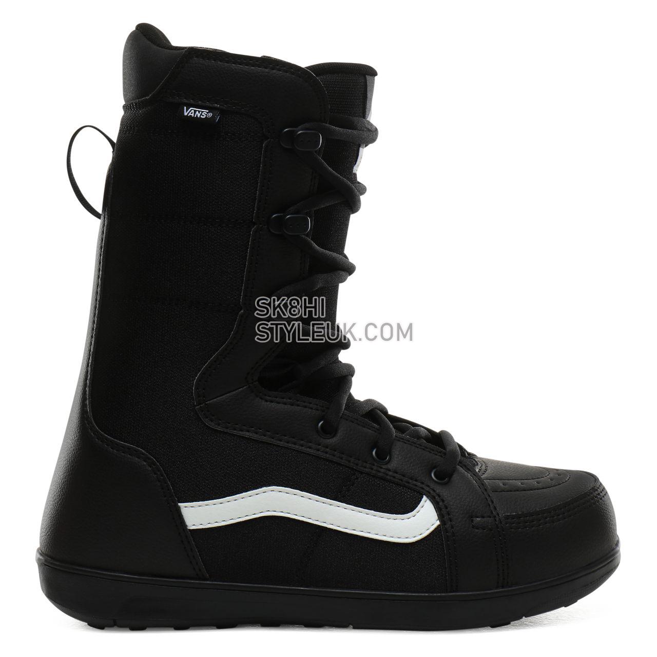 Vans Hi-Standard Linerless Snowboard Boots Mens Womens - Black/White VN0A4BIVY28 Shoes