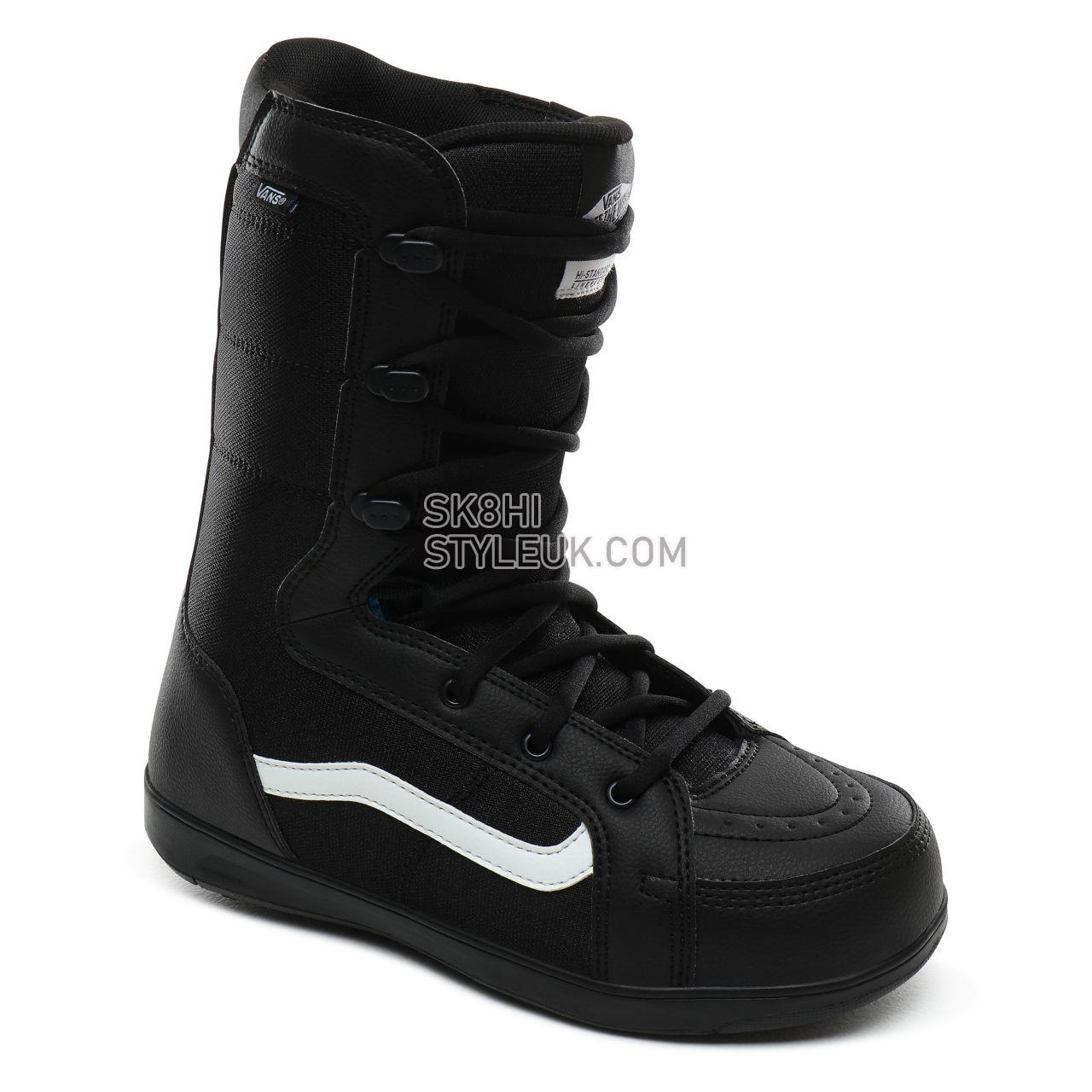 Vans Hi-Standard Linerless Snowboard Boots Mens Womens - Black/White VN0A4BIVY28 Shoes