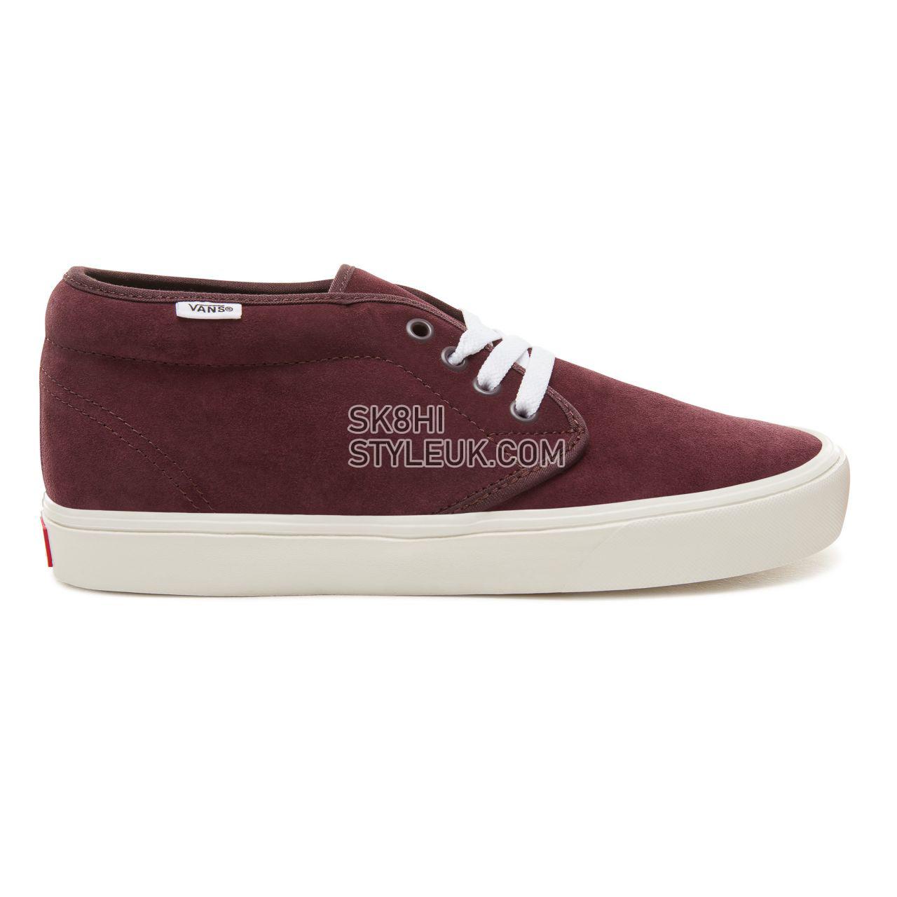 Vans Suede Chukka Lite Classic Mens Womens - (Suede) Raisin/Marshmallow VA3TK9U72 Shoes