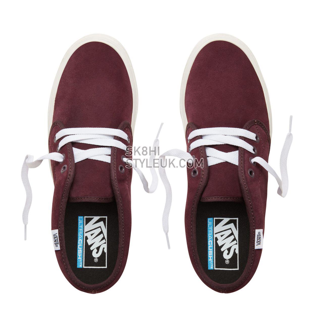 Vans Suede Chukka Lite Classic Mens Womens - (Suede) Raisin/Marshmallow VA3TK9U72 Shoes