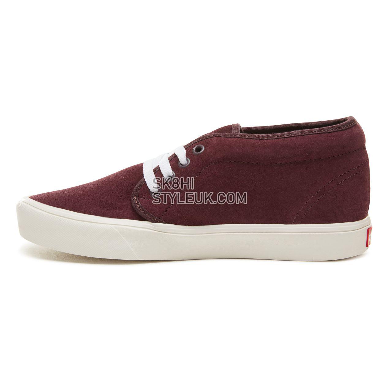 Vans Suede Chukka Lite Classic Mens Womens - (Suede) Raisin/Marshmallow VA3TK9U72 Shoes