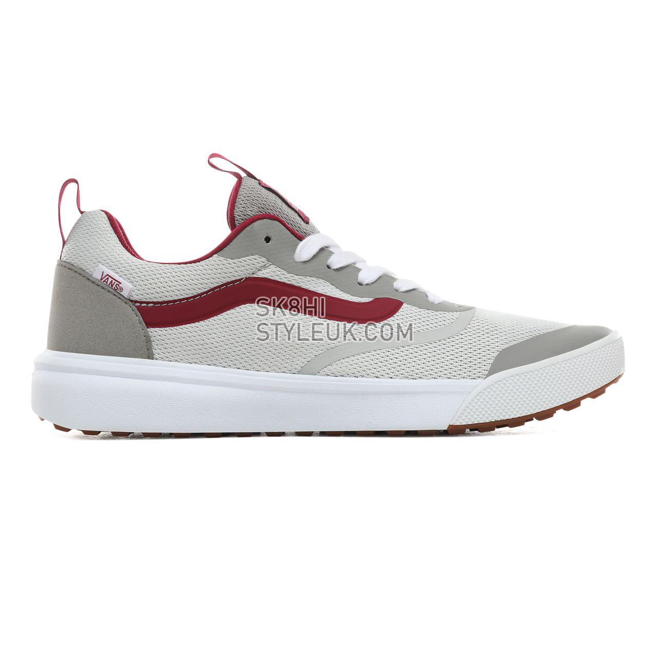 Vans UltraRange Rapidweld Classic Mens Womens - Lunar Rock/Drizzle/Beet Red VN0A3MVUWQF Shoes