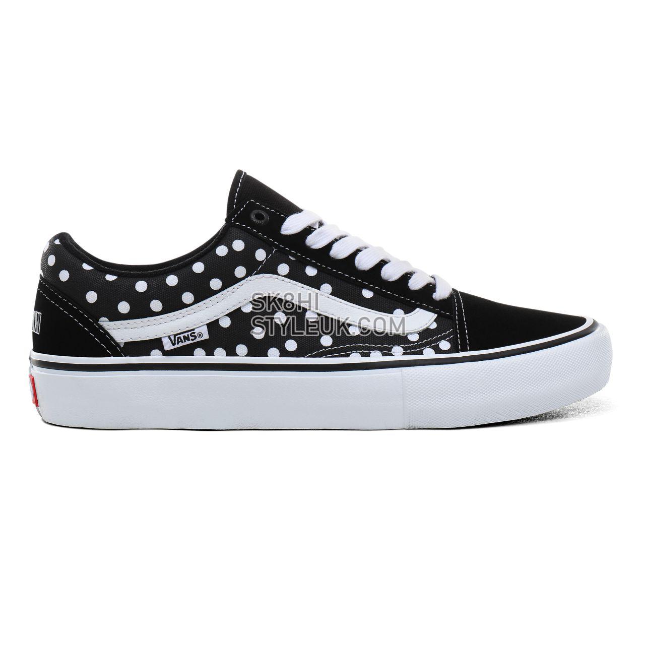 Vans x Baker Old Skool Pro Classic Mens Womens - (Baker) Dollin/polka dots VN0A45JCSXD Shoes