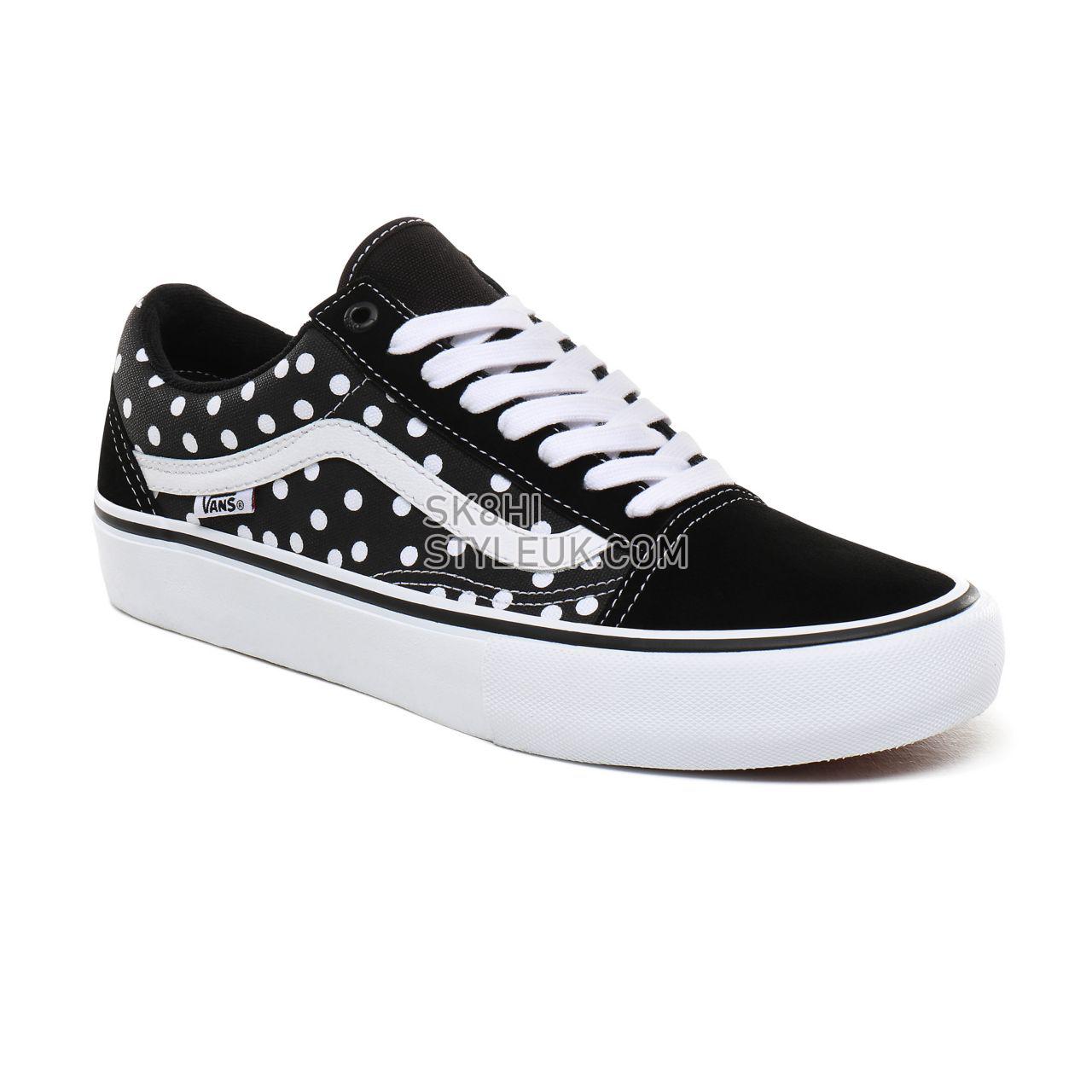 Vans x Baker Old Skool Pro Classic Mens Womens - (Baker) Dollin/polka dots VN0A45JCSXD Shoes