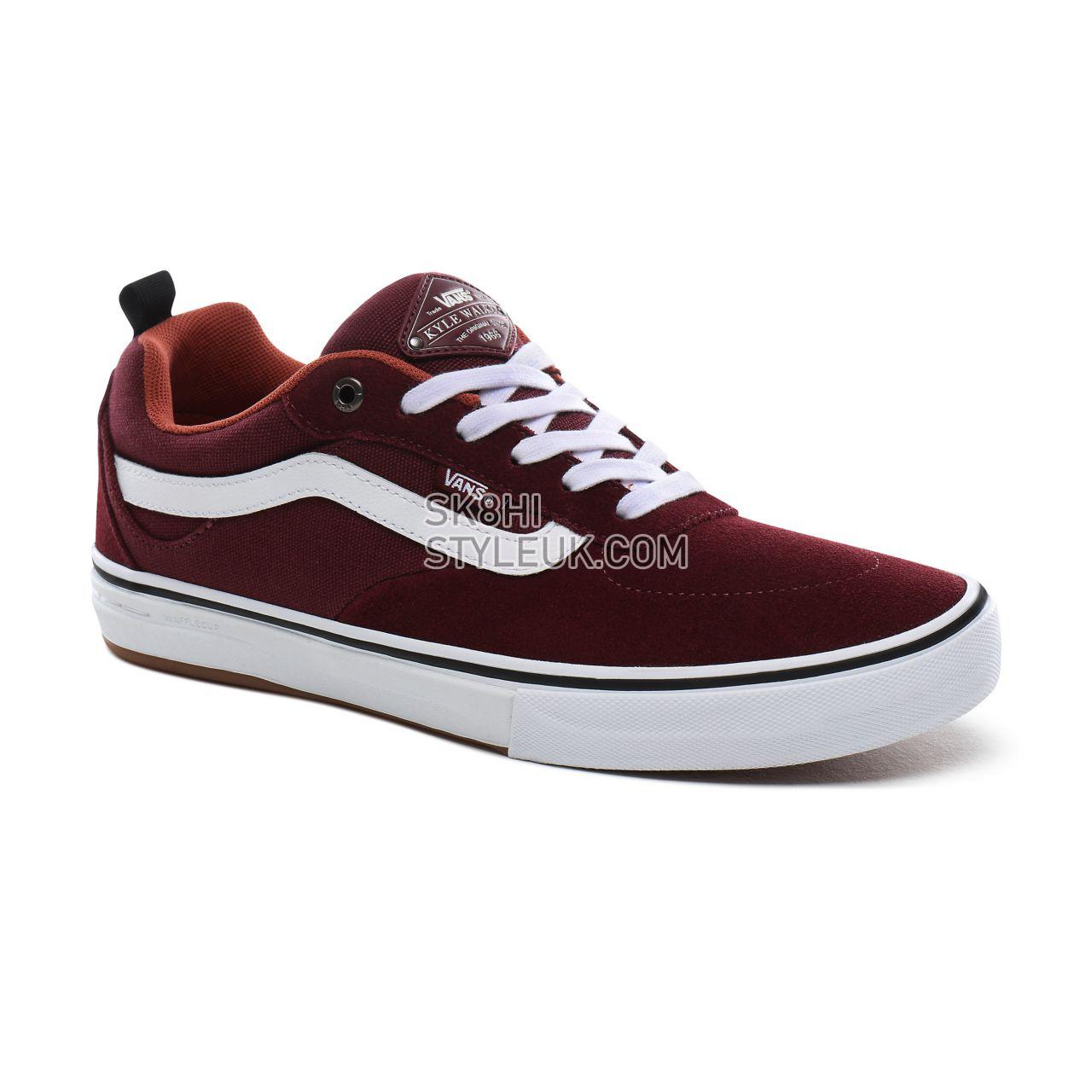 Vans Heavy Canvas Kyle Walker Pro Classic Mens Womens - (Heavy Canvas) port royale/redwood VN0A2XSGSWV Shoes