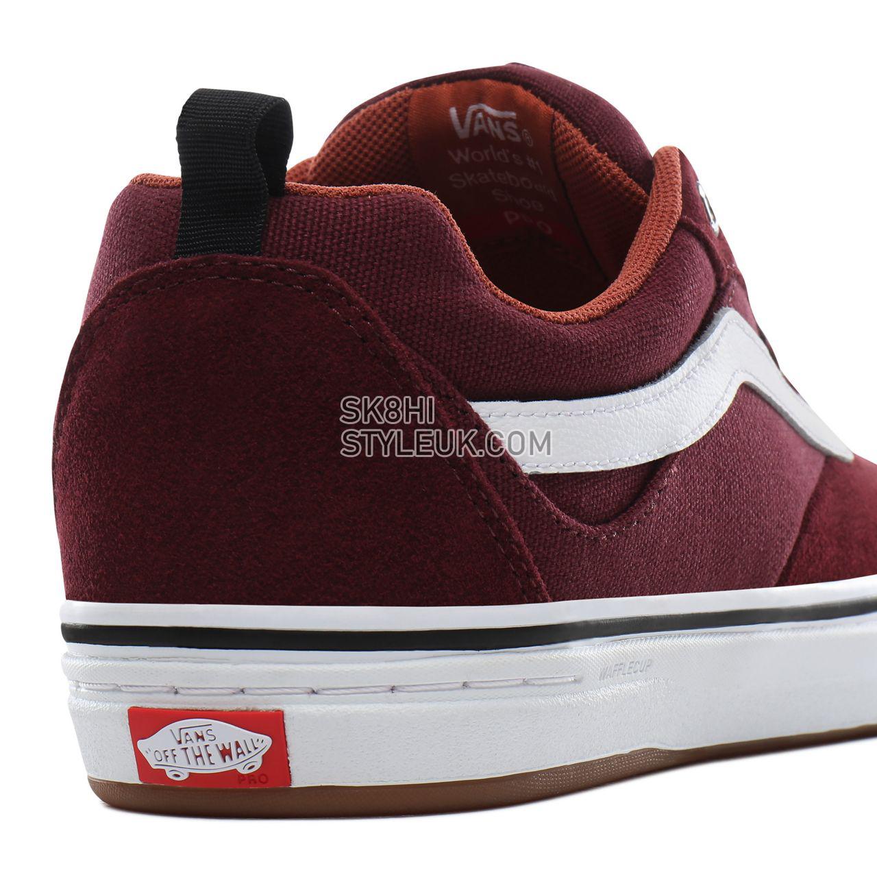 Vans Heavy Canvas Kyle Walker Pro Classic Mens Womens - (Heavy Canvas) port royale/redwood VN0A2XSGSWV Shoes