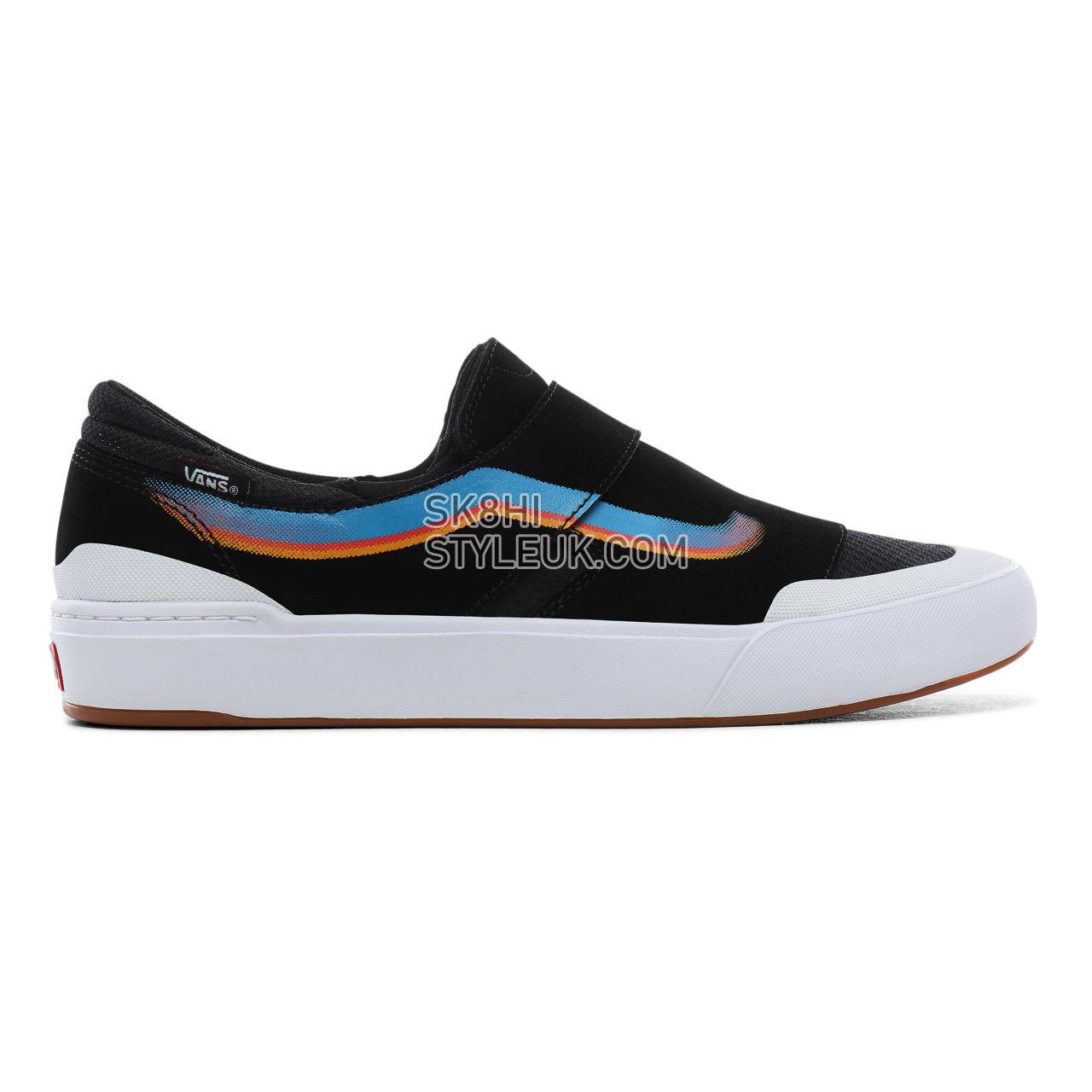 Vans Slip-On EXP Pro Classic Mens Womens - black/white/primary VN0A4P38SYA Shoes