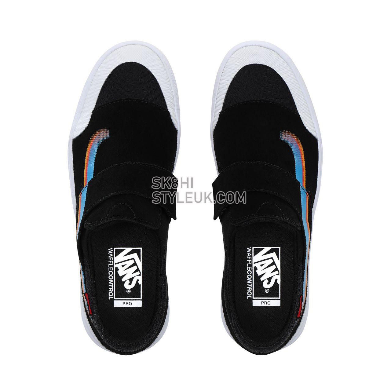 Vans Slip-On EXP Pro Classic Mens Womens - black/white/primary VN0A4P38SYA Shoes