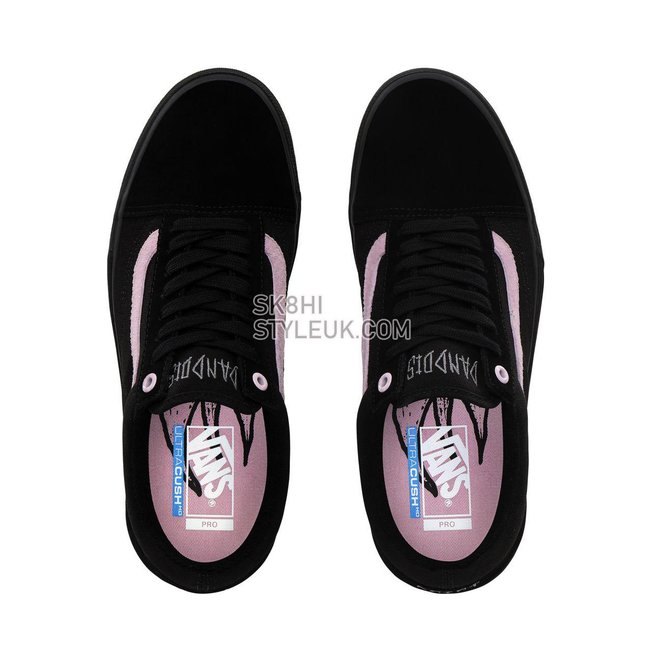 Vans Matthias Dandois Old Skool Pro BMX Classic Mens Womens - (Matthias Dandois) black/pink VN0A45JUSXR Shoes