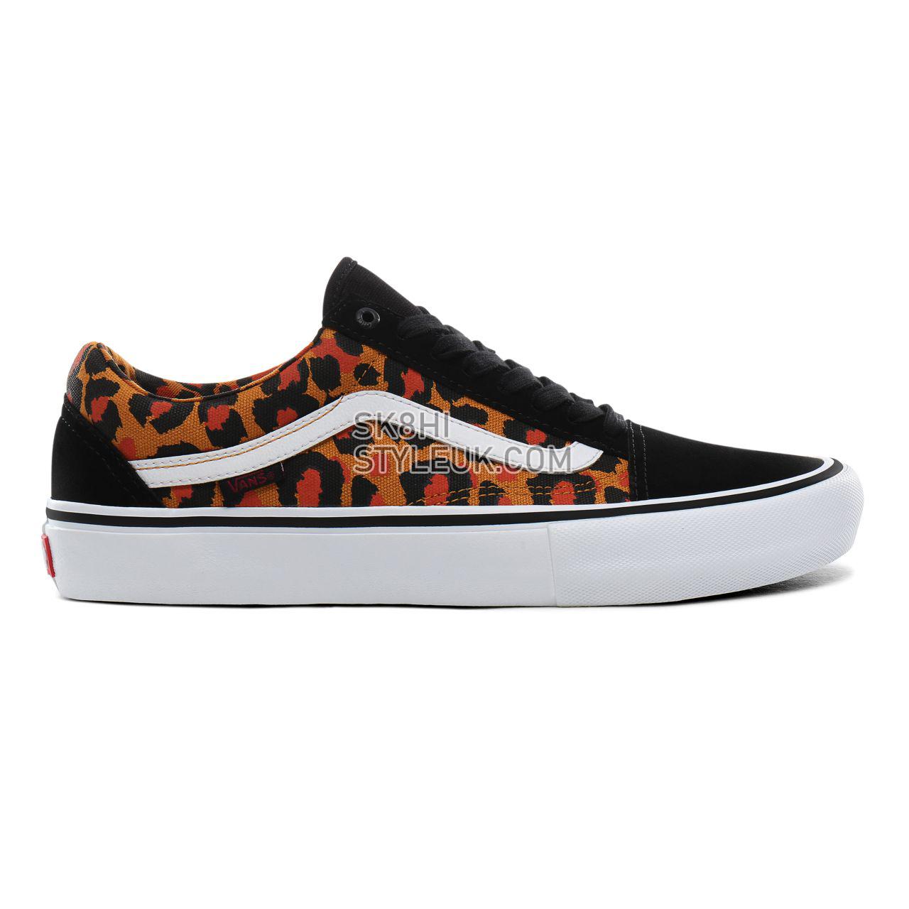 Vans Punk Old Skool Pro Classic Mens Womens - (Punk) black/true white VN0A45JCSXE Shoes