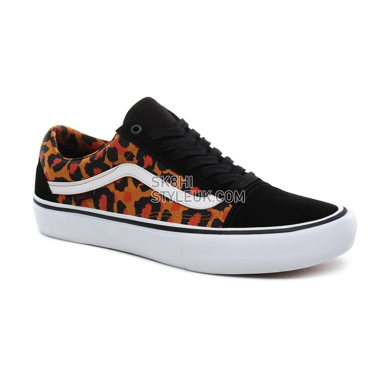 Vans Punk Old Skool Pro Classic Mens Womens - (Punk) black/true white VN0A45JCSXE Shoes