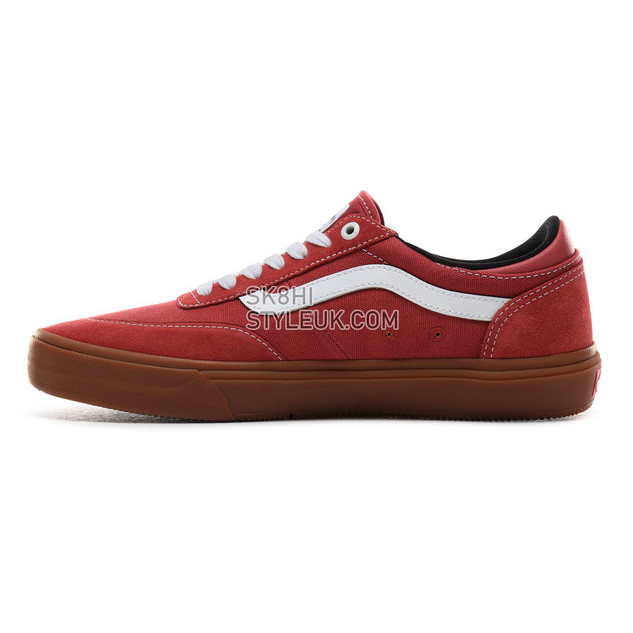 Vans Gum Gilbert Crockett 2 Pro Classic Mens Womens - (Gum) Mineral Red/True White VN0A38COXQ5 Shoes