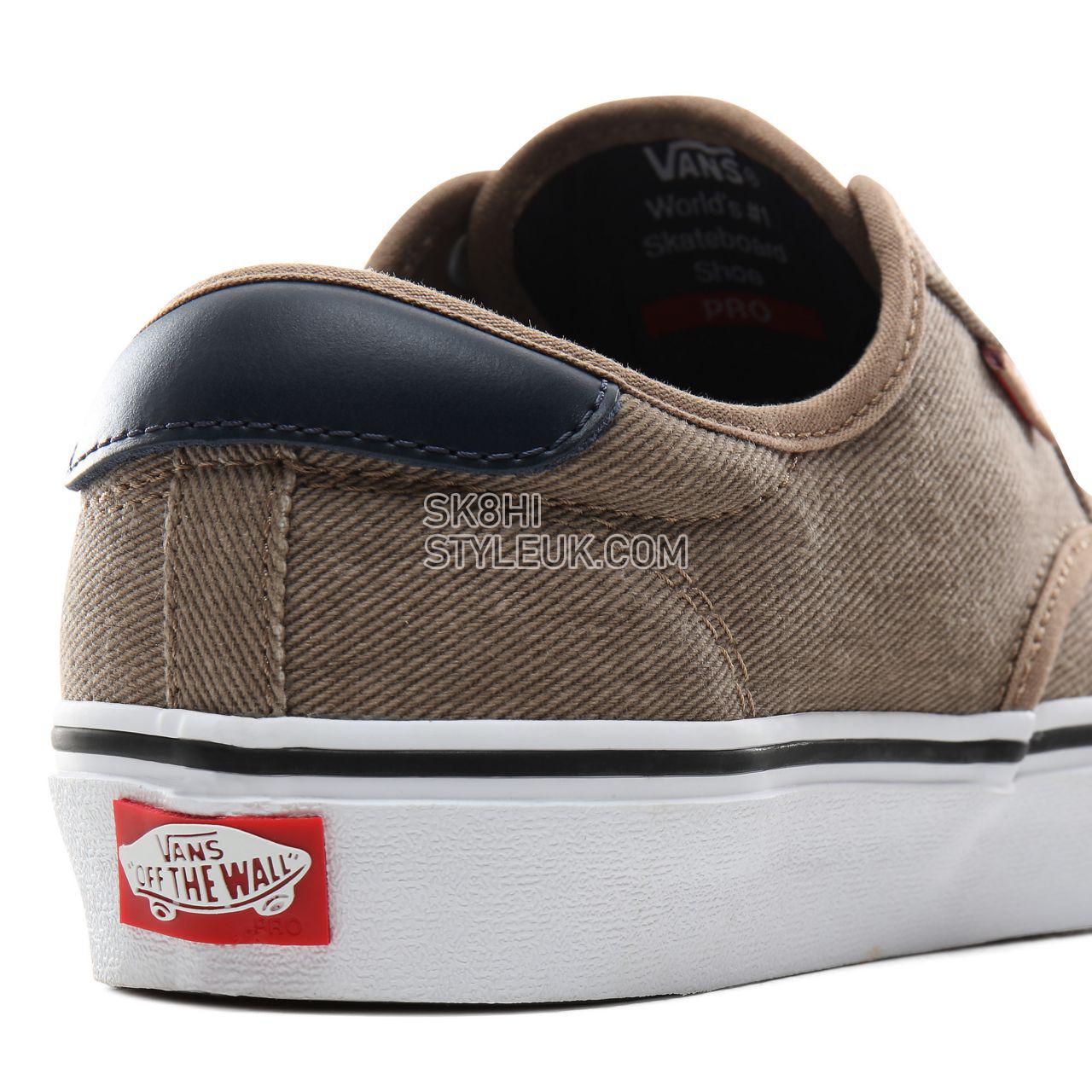 Vans Twill Chima Ferguson Pro Classic Mens Womens - (Twill) Portabella/Dress Blues VN0A38CFUZ3 Shoes