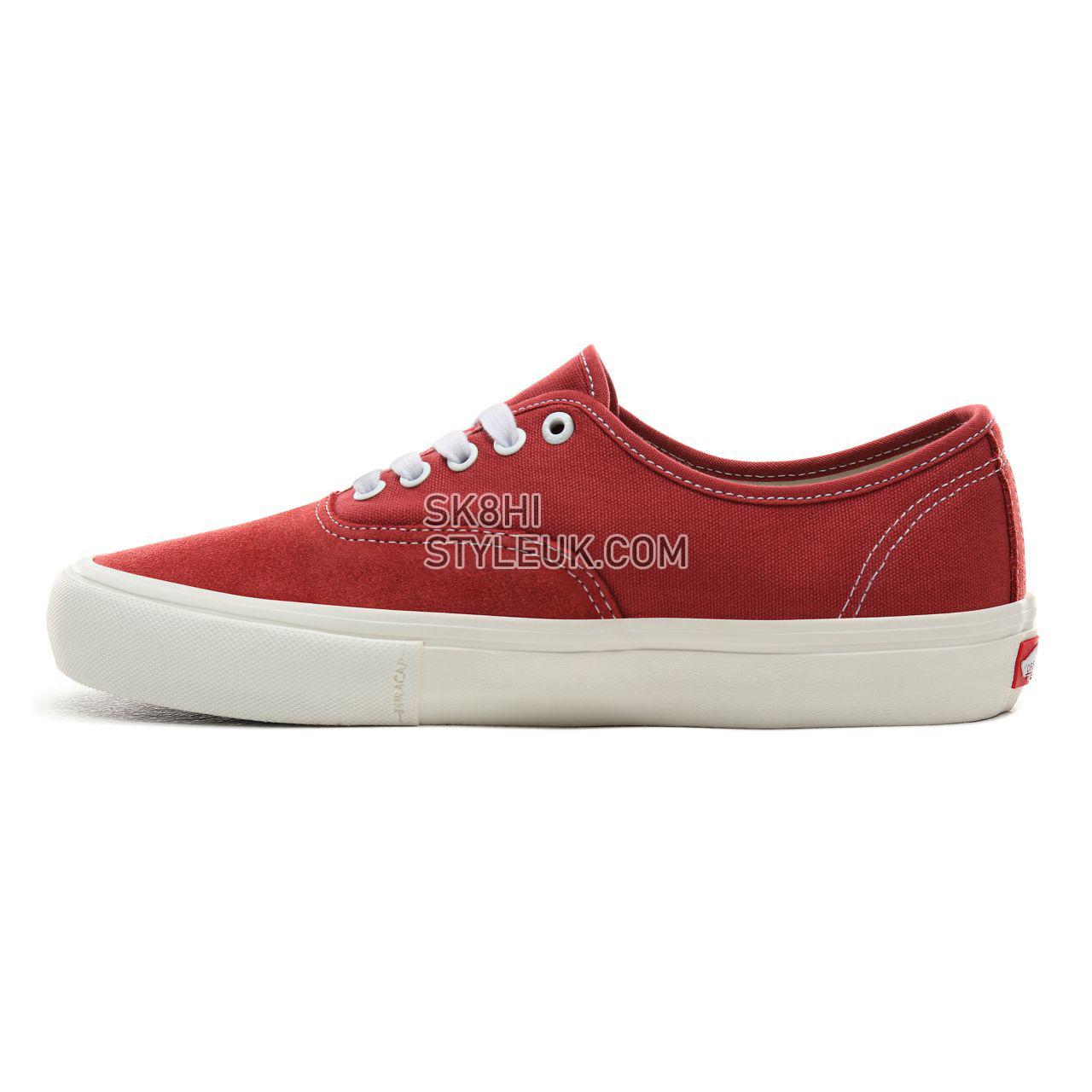 Vans Authentic Pro Classic Mens Womens - Mineral Red/Marshmallow VN0A3479UYW Shoes