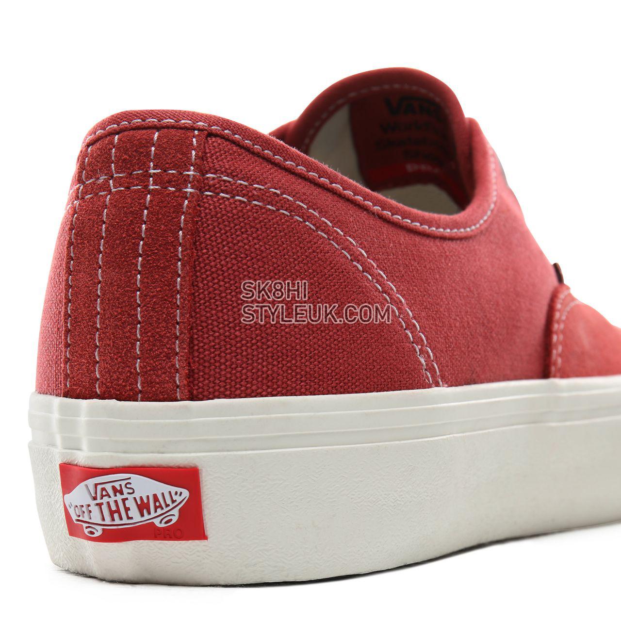 Vans Authentic Pro Classic Mens Womens - Mineral Red/Marshmallow VN0A3479UYW Shoes