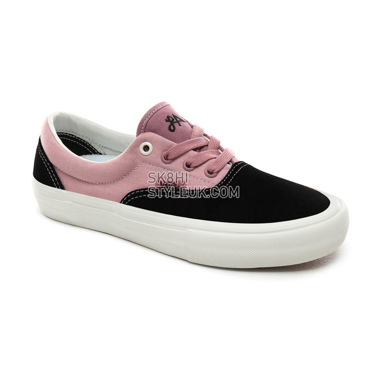 Vans Lizzie Armanto Era Pro Classic Mens Womens - (Lizzie Armanto) Black/Nostalgia Rose VN0A45JAUZD Shoes