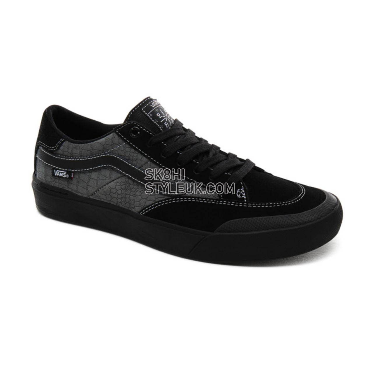 Vans Croc Berle Pro Classic Mens Womens - (Croc) Black/Pewter VN0A3WKXUYY Shoes