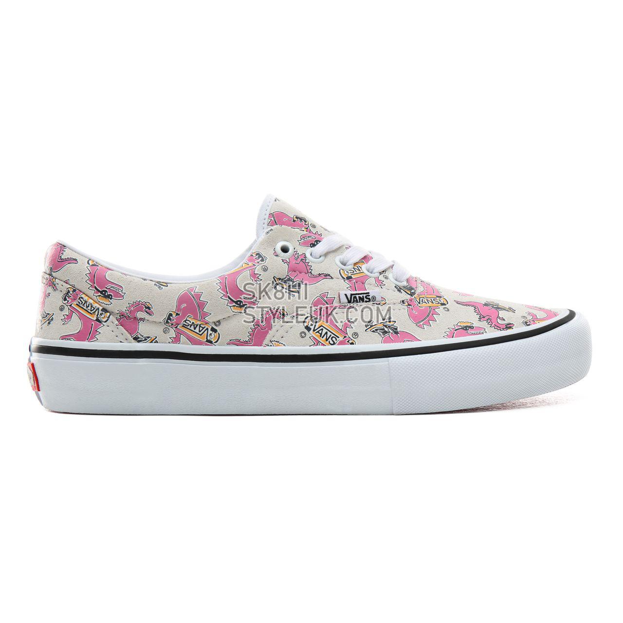 Vans Vanosaur Era Pro Classic Mens Womens - (Vanosaur) White VN0A45JAUZF Shoes