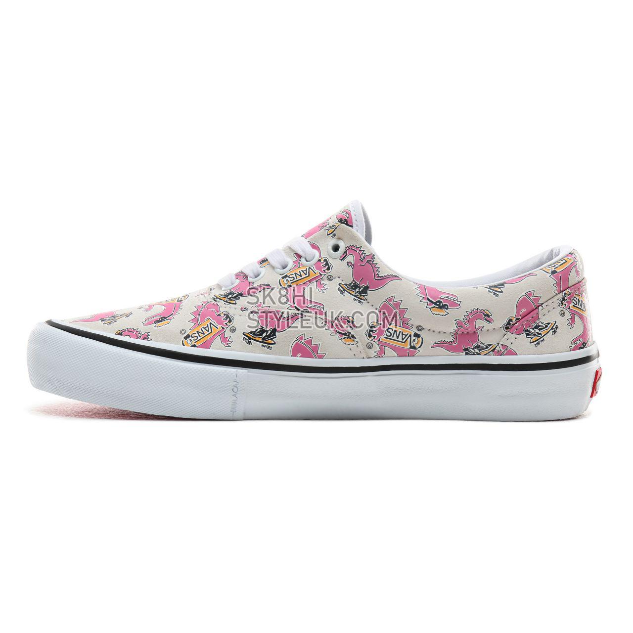 Vans Vanosaur Era Pro Classic Mens Womens - (Vanosaur) White VN0A45JAUZF Shoes