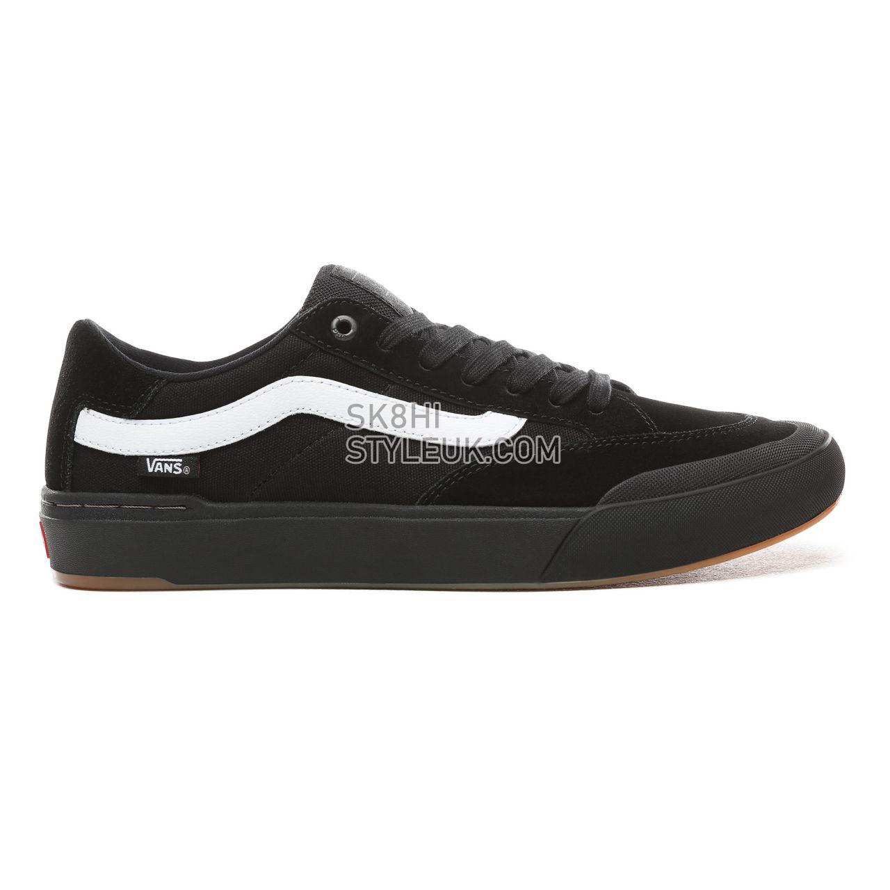 Vans Berle Pro Classic Mens Womens - Black/Black/White VN0A3WKXB8C Shoes