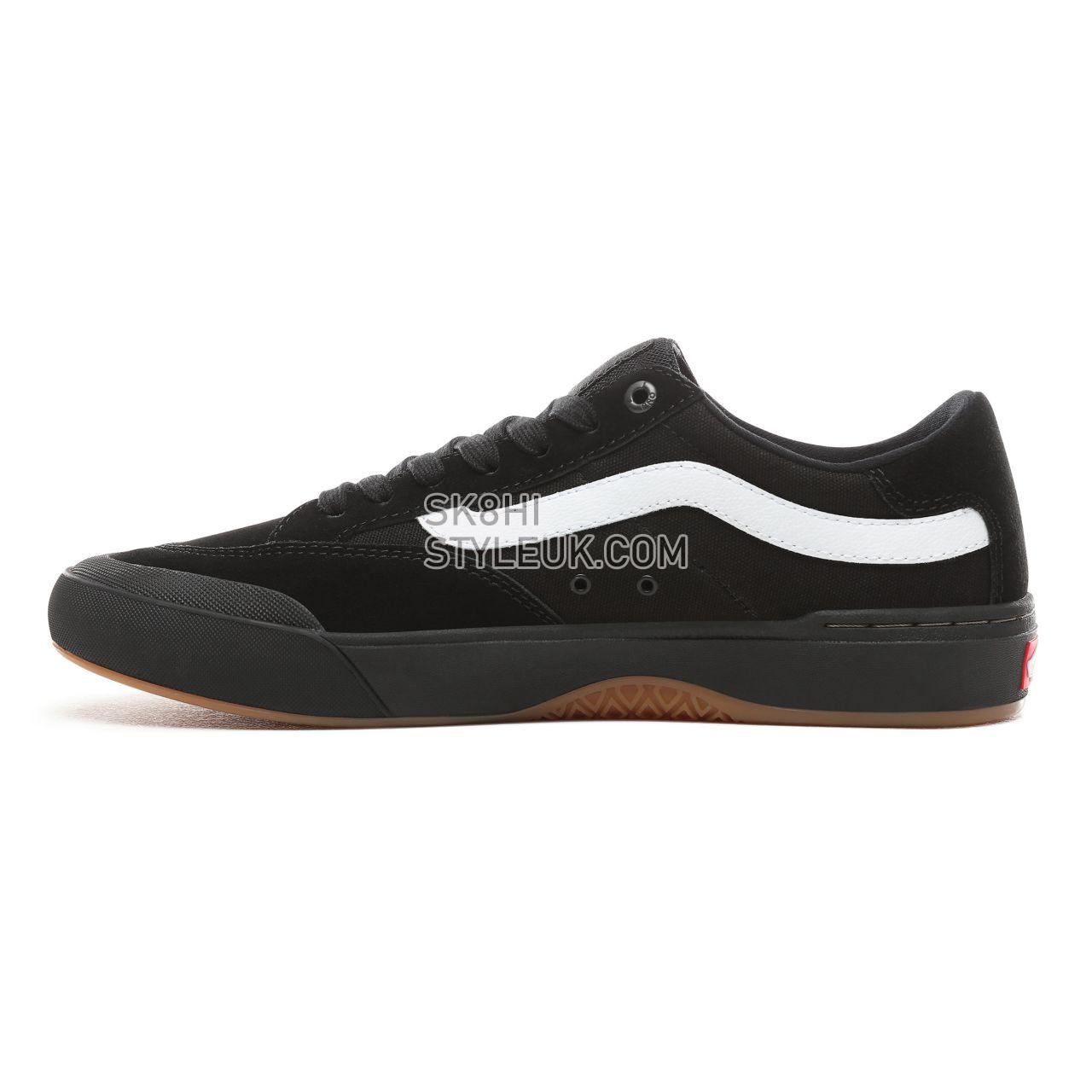 Vans Berle Pro Classic Mens Womens - Black/Black/White VN0A3WKXB8C Shoes