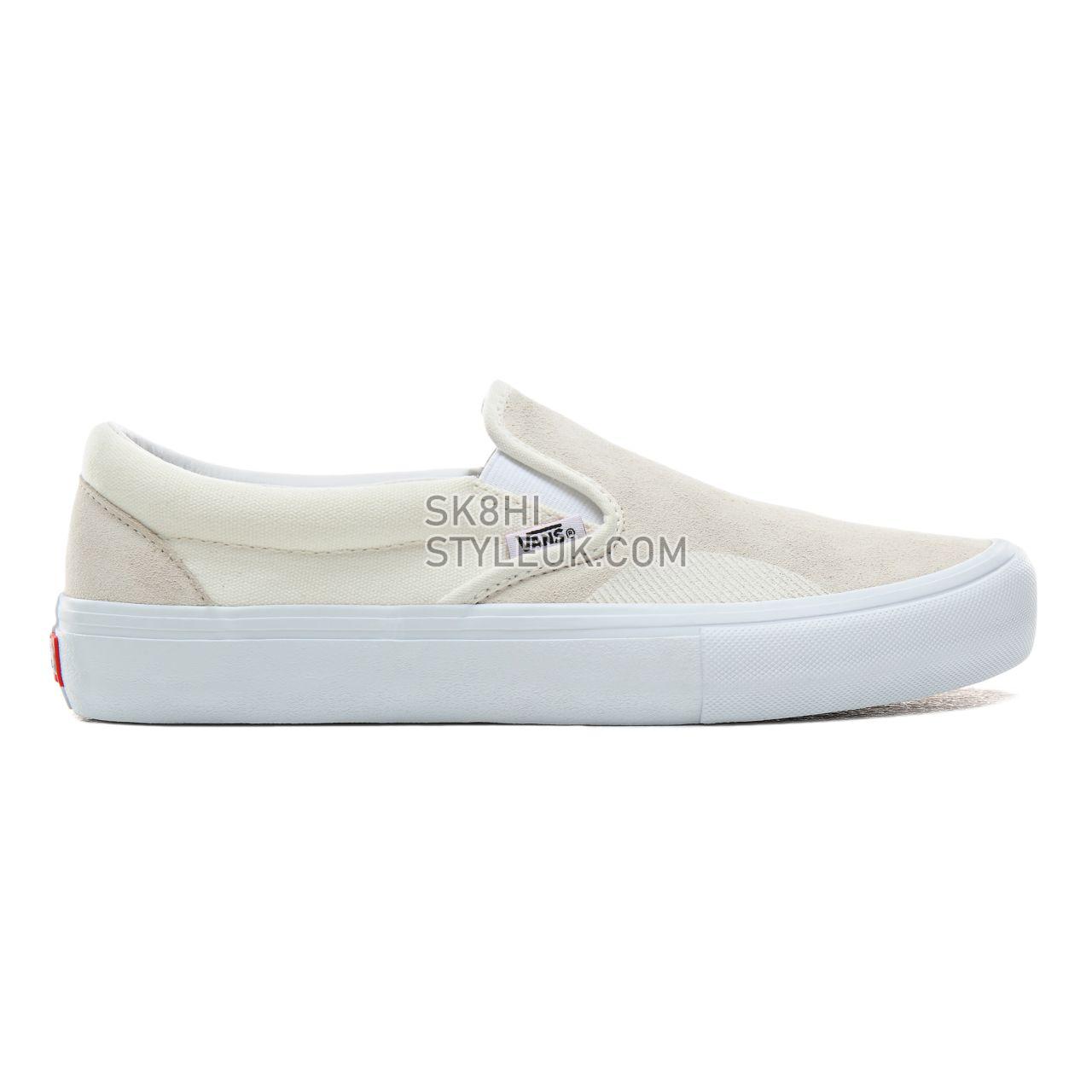 Vans Rubber Print Slip-On Pro Classic Mens Womens - (Rubber Print) Marshmallow VN0A347VV0J Shoes