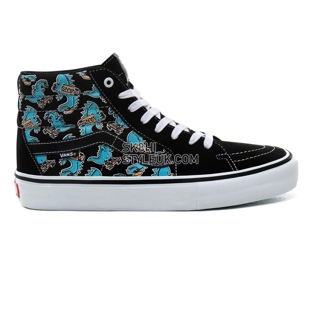 Vans Vanosaur Sk8-Hi Pro Classic Mens Womens - (Vanosaur) Black VN0A45JDRW7 Shoes