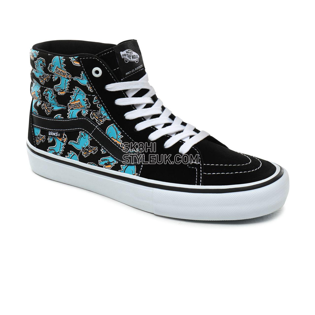 Vans Vanosaur Sk8-Hi Pro Classic Mens Womens - (Vanosaur) Black VN0A45JDRW7 Shoes