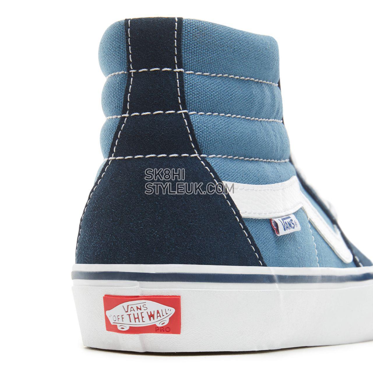 Vans Sk8-Hi Pro Classic Mens Womens - Navy/Stv Navy VN0A347TNGJ Shoes