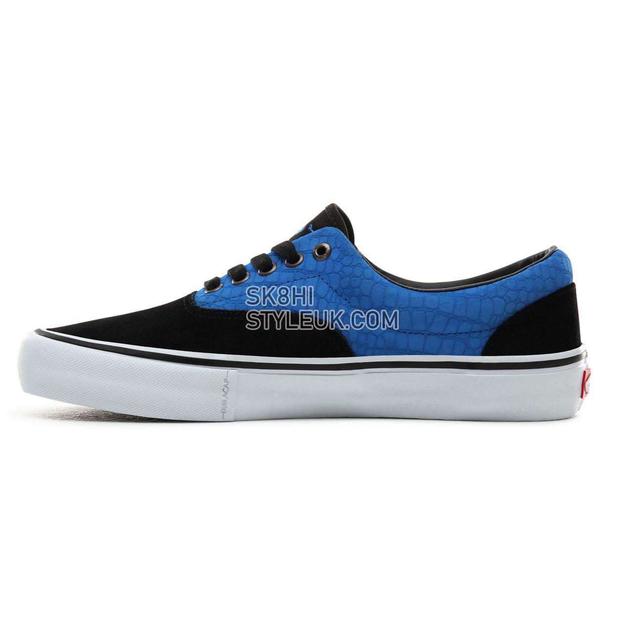 Vans Rowan Zorilla Era Pro Classic Mens Womens - (Rowan Zorilla) Black/Blue croc VN0A45JAUZE Shoes