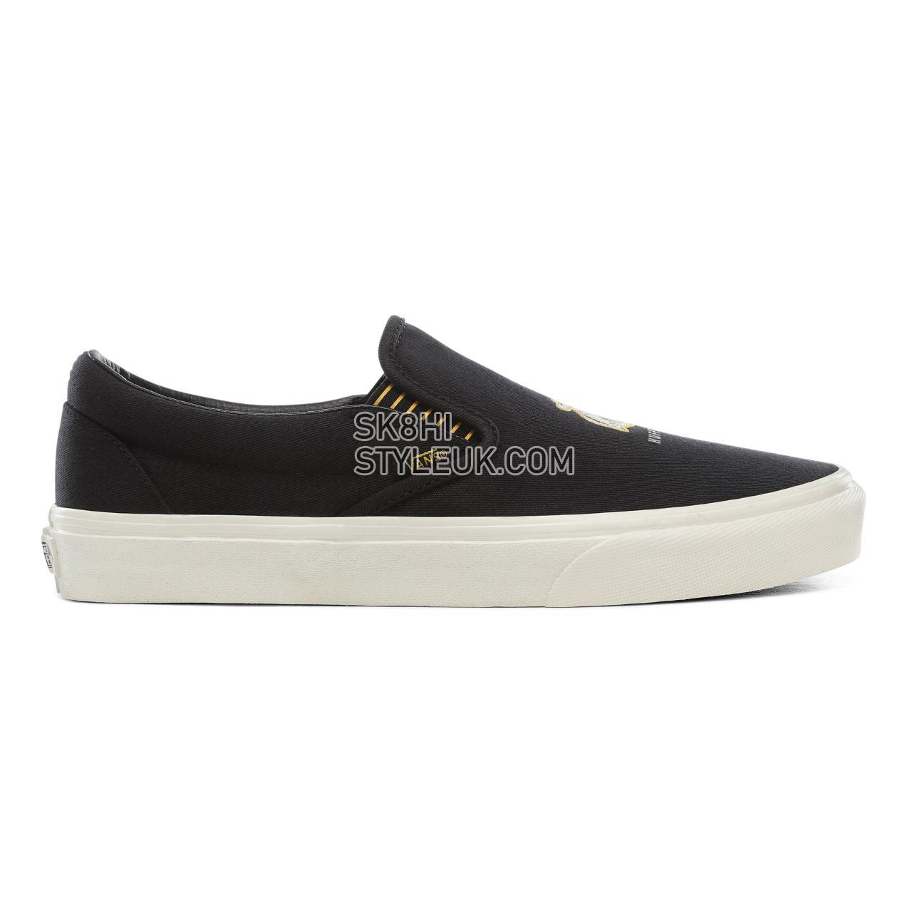 Vans x HARRY POTTER Hufflepuff Slip-On Classic Mens Womens - (Harry Potter) Hufflepuff/Black VN0A4BV3V90 Shoes