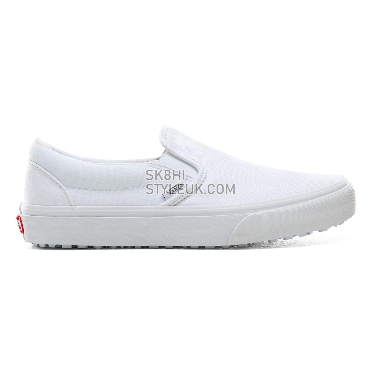 Vans Made for the Makers 2.0 Classic Slip-On UC Classic Mens Womens - (Made for the Makers) True White VN0A3MUDV7Y Shoes