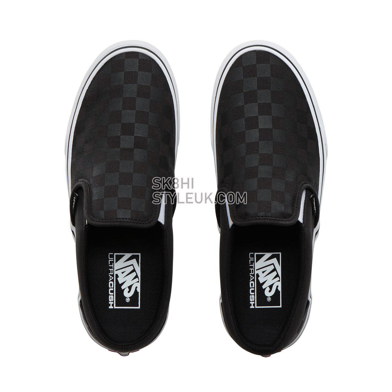 Vans Made for the Makers 2.0 Classic Slip-On UC Classic Mens Womens - (Made for the Makers) Black/Checkerboard VN0A3MUDV7X Shoes