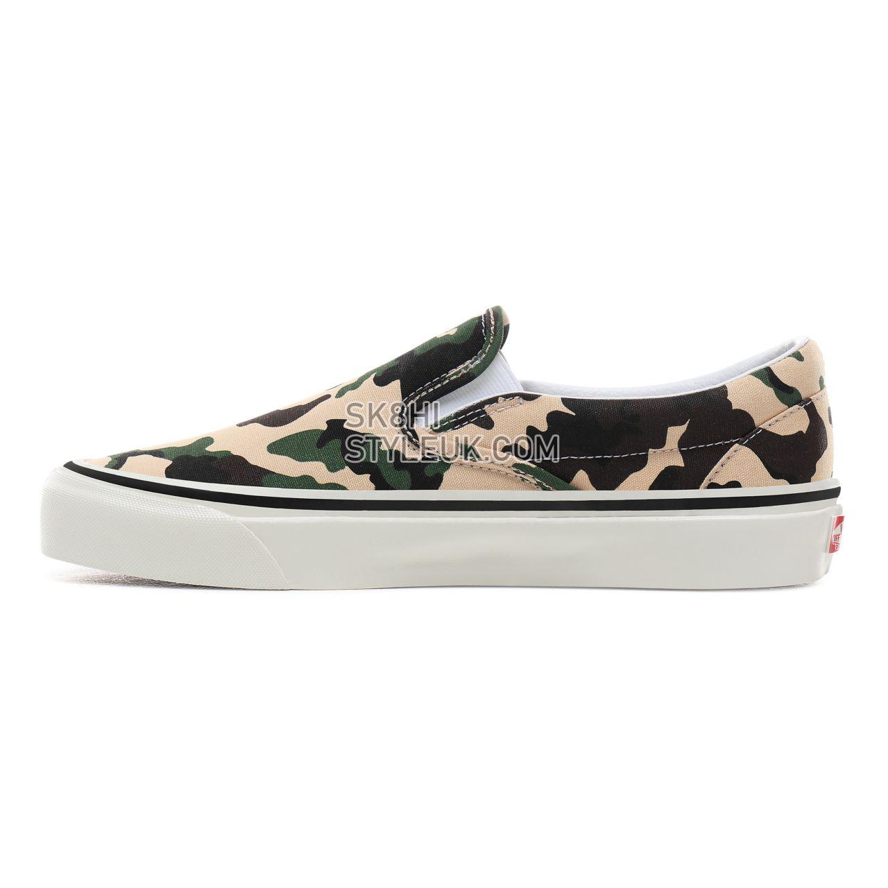 Vans Anaheim Factory Classic Slip-On 98 DX Classic Mens Womens - (Anaheim Factory) Og Camo VN0A3JEXVKY Shoes