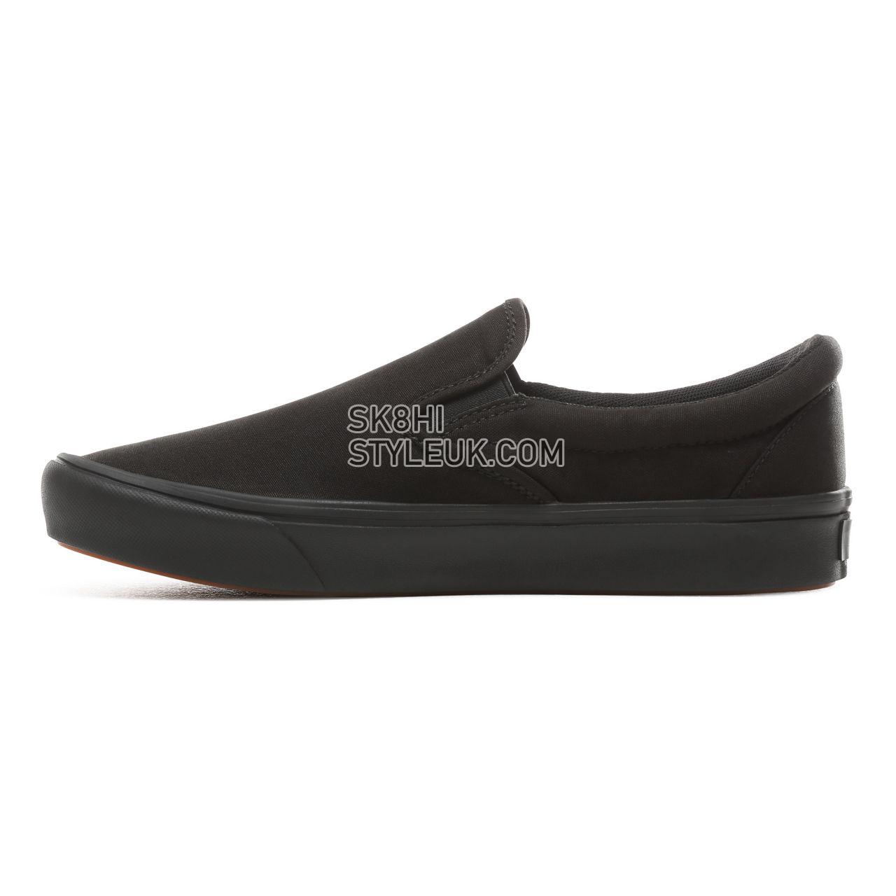 Vans Comfycush Slip-On Classic Mens Womens - (Classic) Black/Black VN0A3WMDVND Shoes