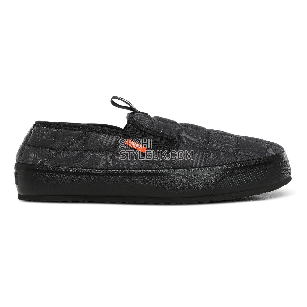 Vans Finisterre Slip-Er Classic Mens Womens - (Finisterre) Black/Pewter VN0A3TKRTY4 Shoes