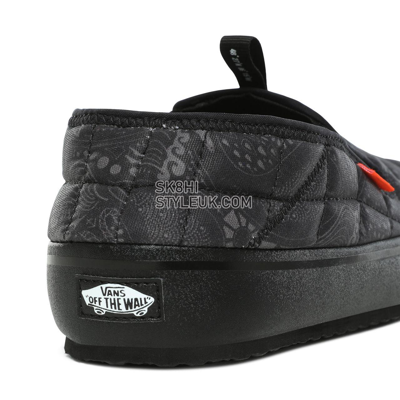 Vans Finisterre Slip-Er Classic Mens Womens - (Finisterre) Black/Pewter VN0A3TKRTY4 Shoes