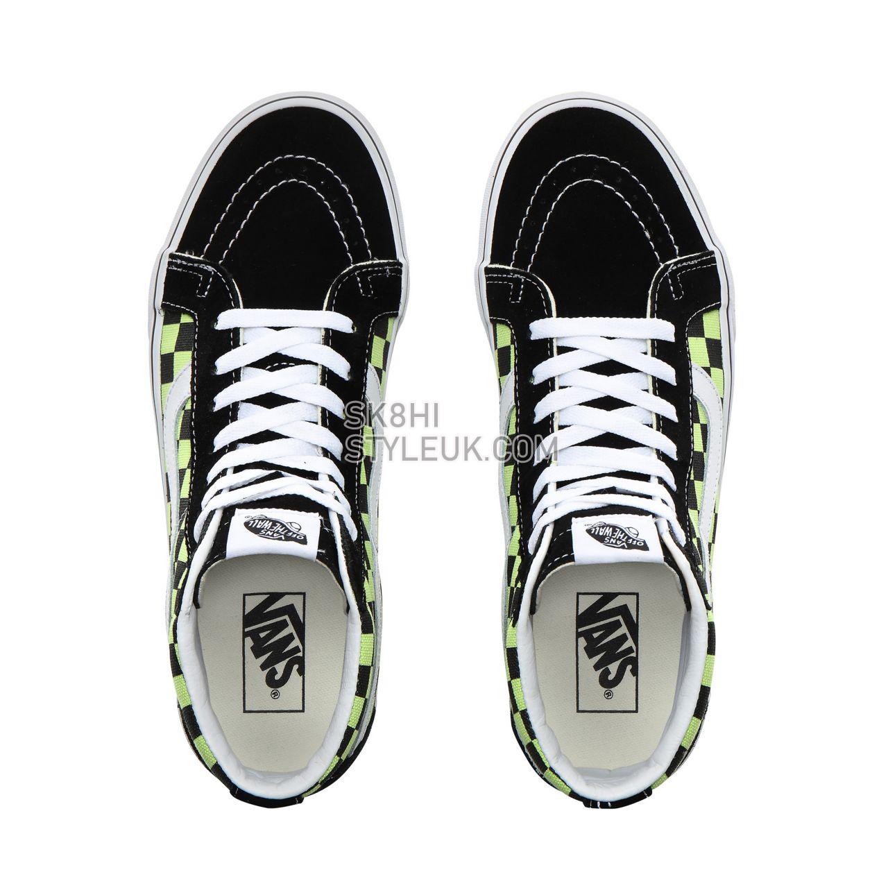 Vans BMX Sk8-Hi Reissue Classic Mens Womens - (Vans BMX) Black/Sharp Green VN0A4BV8V3W Shoes