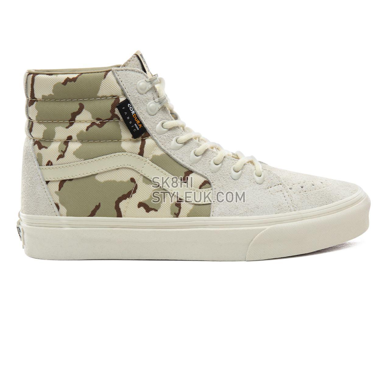 Vans Cordura Sk8-Hi Classic Mens Womens - (Cordura) White asparagus/Camo VN0A4BV6VZK Shoes