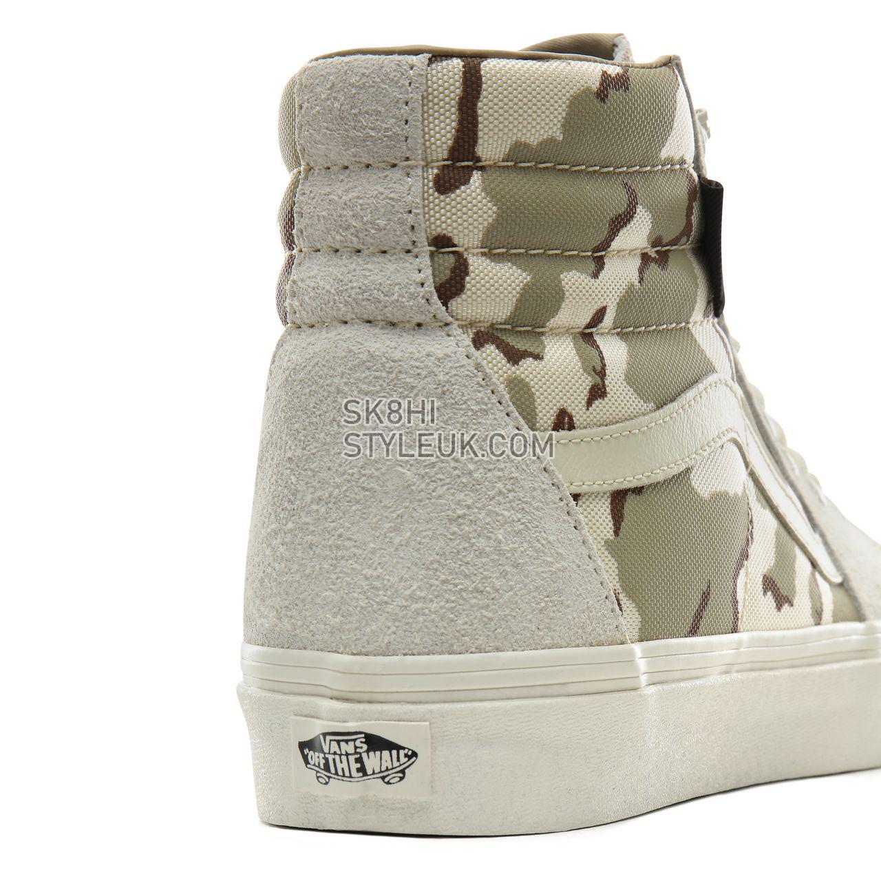 Vans Cordura Sk8-Hi Classic Mens Womens - (Cordura) White asparagus/Camo VN0A4BV6VZK Shoes