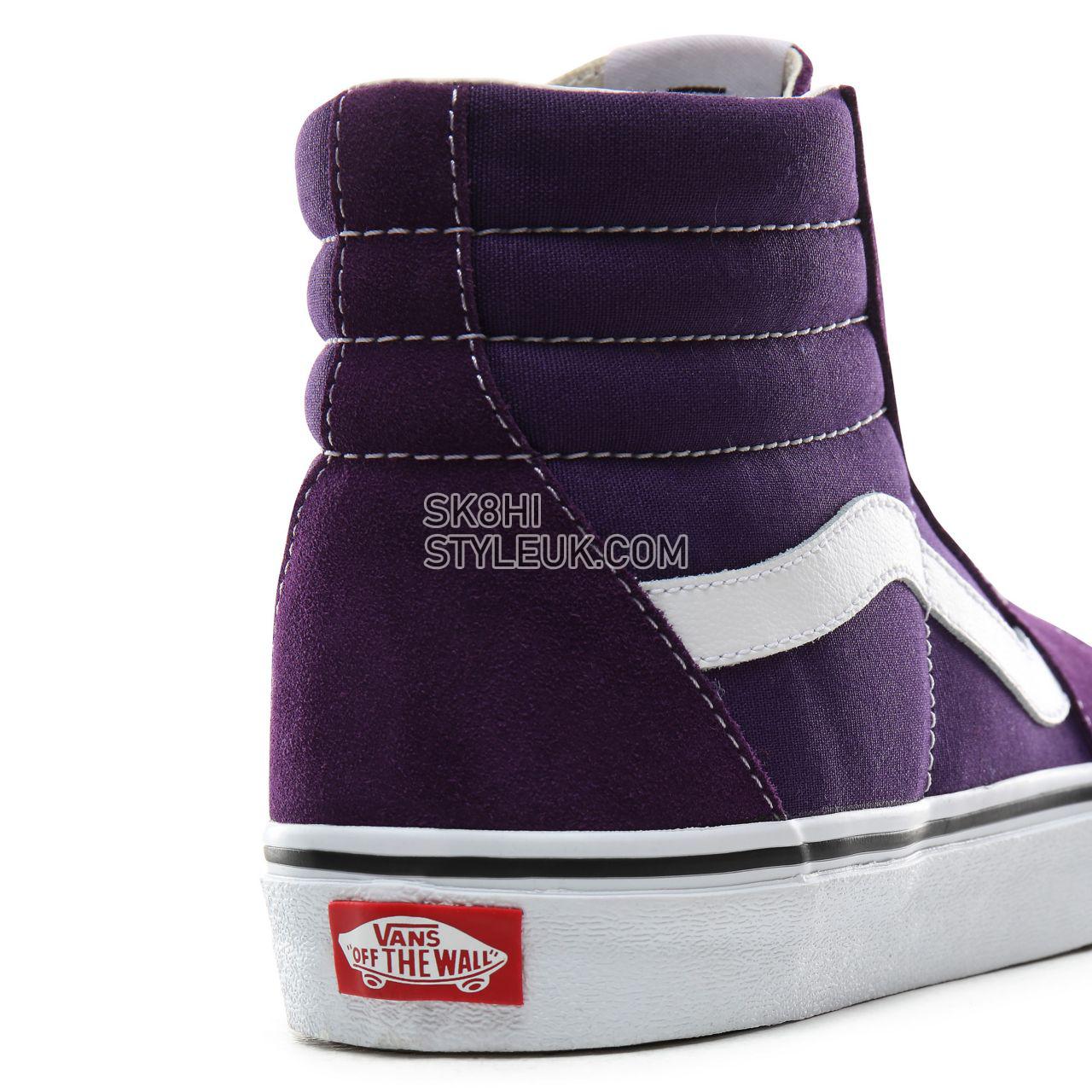 Vans Sk8-Hi Classic Mens Womens - Violet Indigo/True White VN0A4BV6V7F Shoes