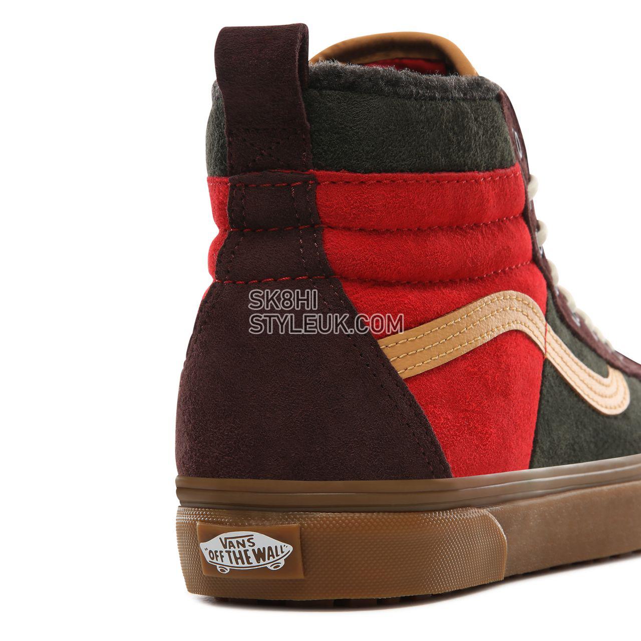 Vans SK8-Hi 46 MTE DX Classic Mens Womens - (MTE) poinsettia/forest night VN0A3DQ5TUA Shoes