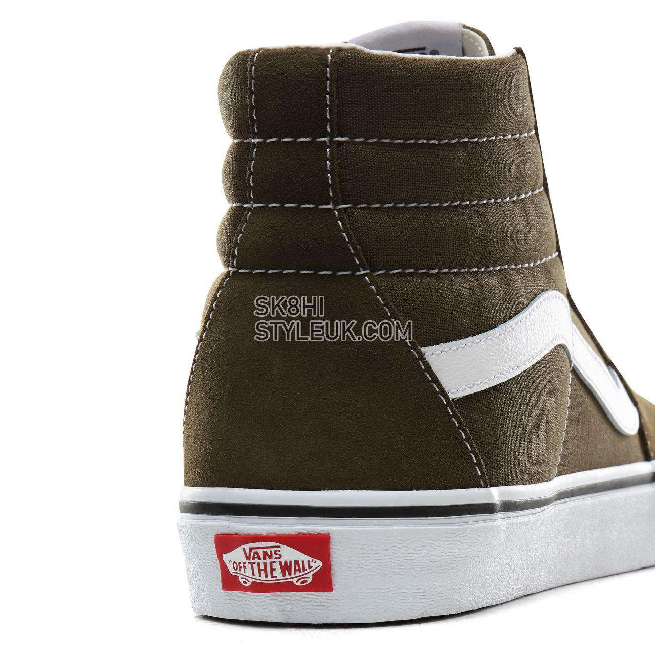 Vans Sk8-Hi Classic Mens Womens - Beech/True White VN0A4BV6V7D Shoes