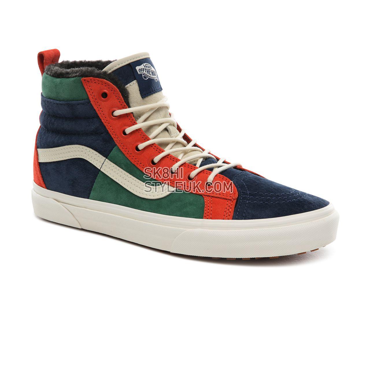 Vans SK8-Hi 46 MTE DX Classic Mens Womens - (MTE) fairway/gibraltar sea VN0A3DQ5TU8 Shoes